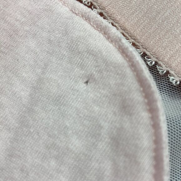 Bra Size 46DD Pink Lace Front Hooks Adjustable Straps Underwire Inside Padding - Picture 15 of 15